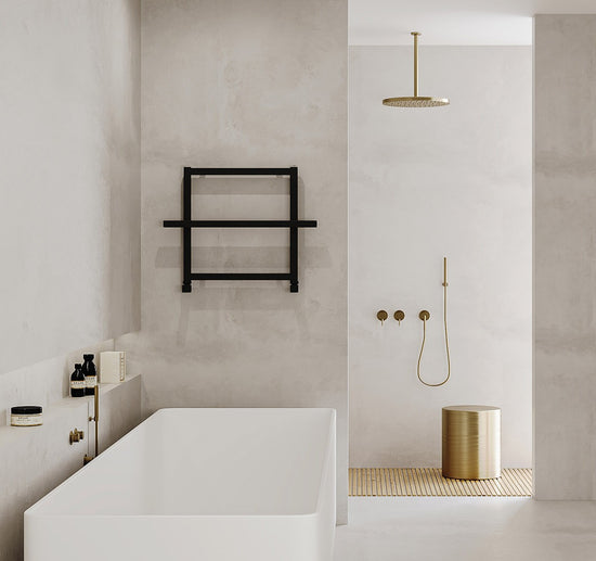 Carisa Ajax Alüminyum Havlupan Modern Tasarım Antrasit Carisa Ajax Alüminyum Havlupan Modern Tasarım Antrasit