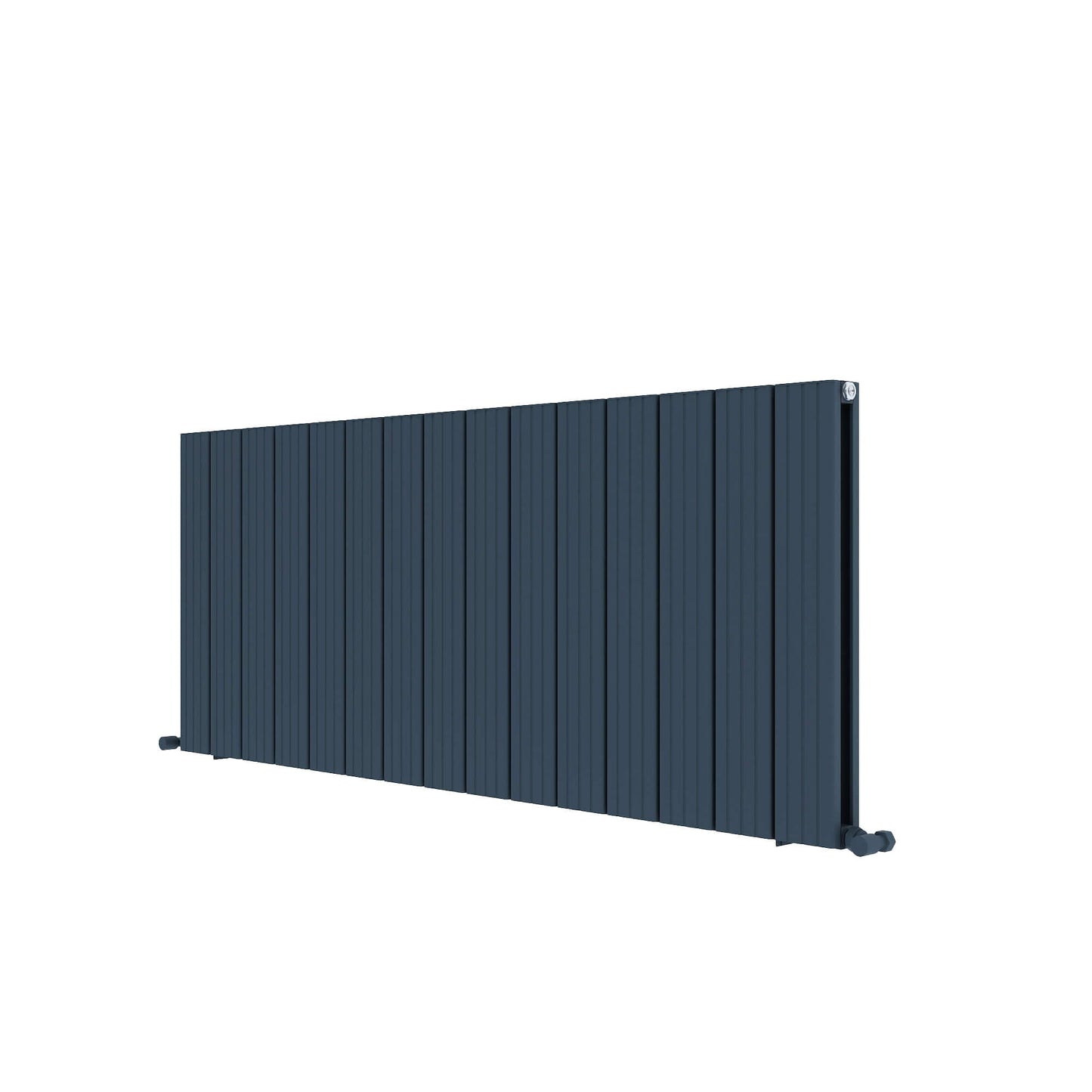 Carisa Chambord Yatay Alüminyum Radyatör Modern Tasarım Antrasit