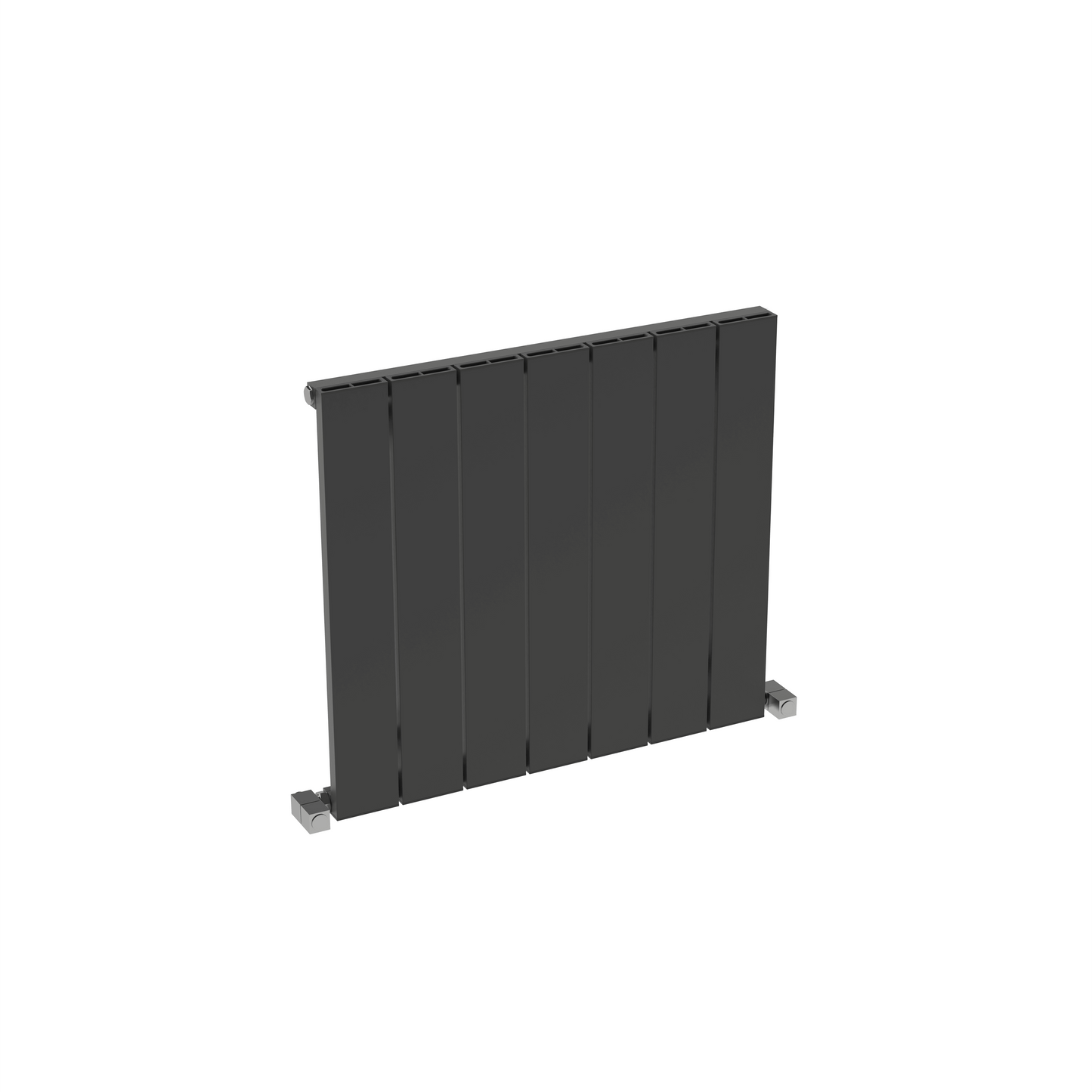 Carisa Nemo Yatay Alüminyum Radyatör Modern Tasarım Koyu Gri