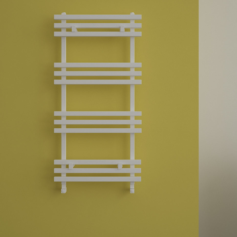 Carisa Baron Alüminyum Havlupan 0450 x 0890 mm 10 Dilim Beyaz Standart Bağlantı