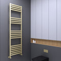 Carisa Fame Alüminyum Havlupan Modern Tasarım Brushed Brass Eloksal