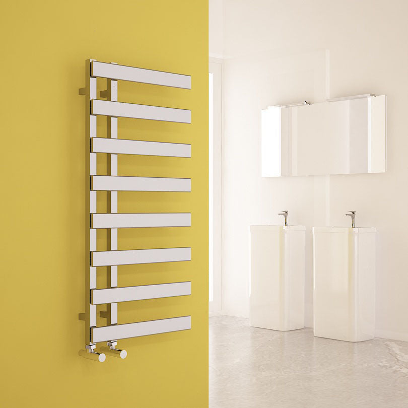 Carisa Floris Çelik Havlupan 1000 x 0500 mm 8 Dilim Krom Standart Bağlantı