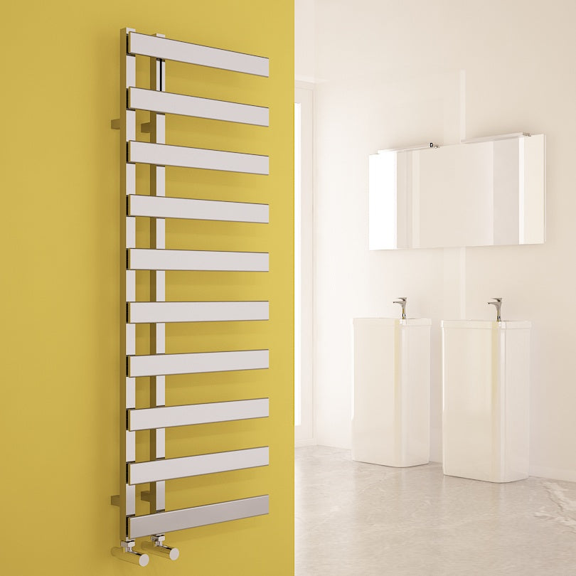 Carisa Floris Çelik Havlupan 1200 x 0500 mm 1 Dilim Krom Standart Bağlantı