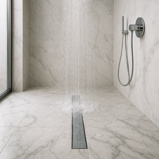 Carisa Banyo Paslanmaz Çelik Drenaj Kanalı Duş Su Gider Tahliye Izgarası Düz Model 100 cm Carisa Banyo Paslanmaz Çelik Drenaj Kanalı Duş Su Gider Tahliye Izgarası Düz Model 100 cm