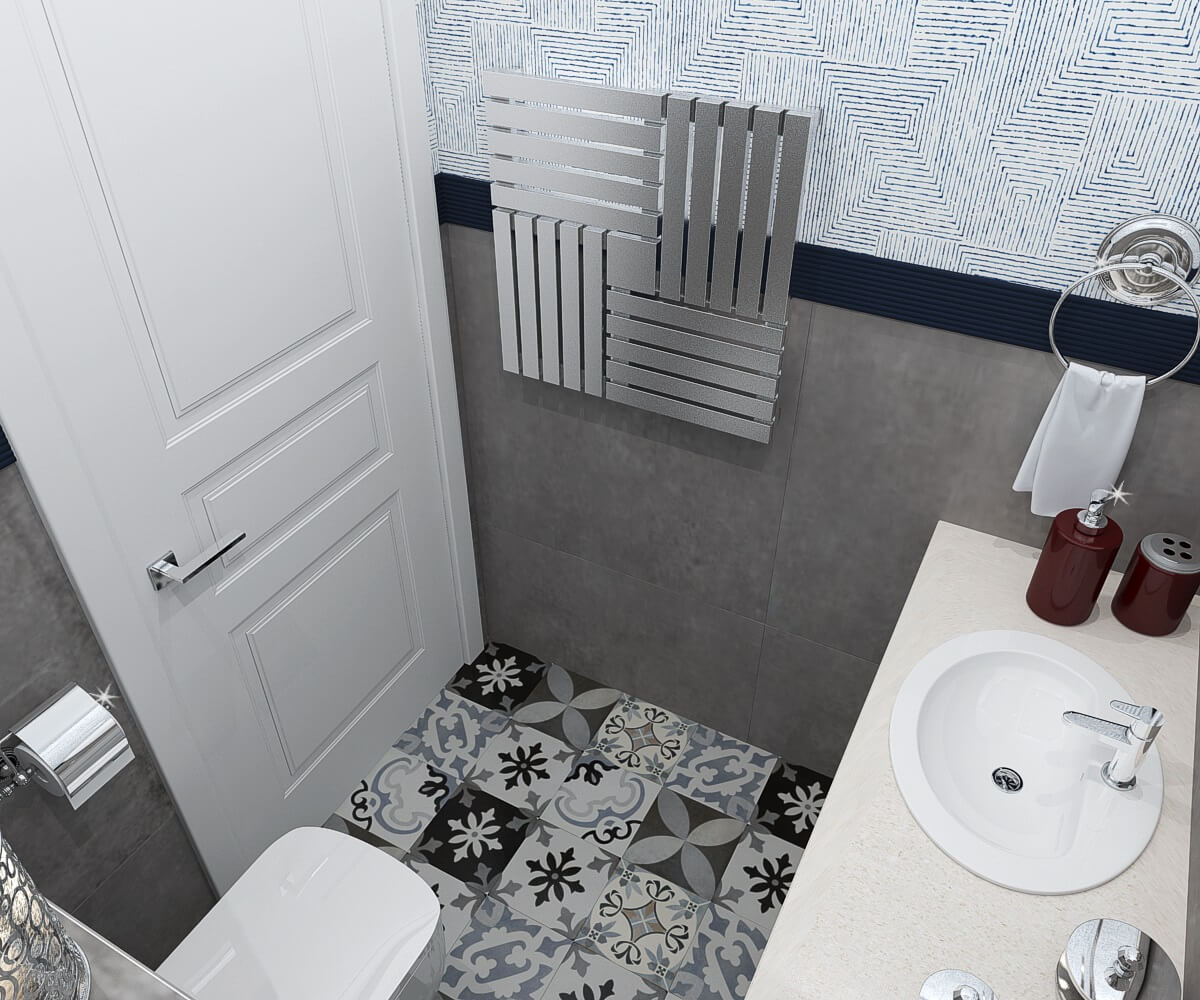 Carisa Keops Yatay Paslanmaz Çelik Radyatör Modern Tasarım Satine