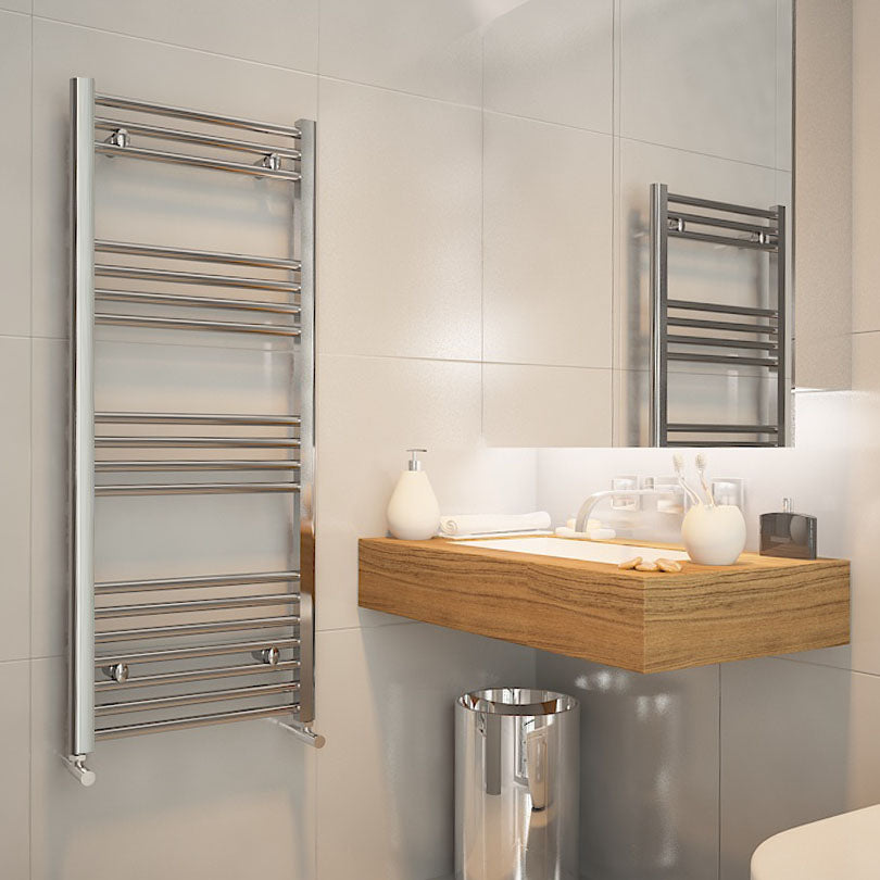 Carisa Nile Çelik Havlupan 0802 x 0600 mm 18 Dilim Krom Standart Bağlantı