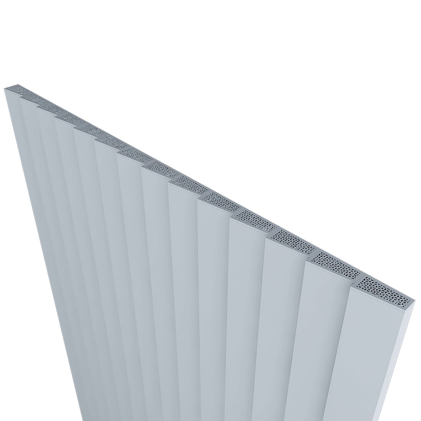 Carisa Notus Z Yatay Elektrikli Radyatör Modern Tasarım Beyaz