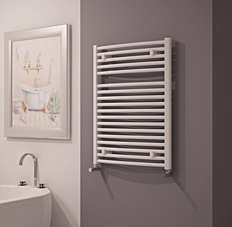 Carisa Pisa Çelik Havlupan 1118 x 0600 mm 22 Dilim Beyaz Standart Bağlantı