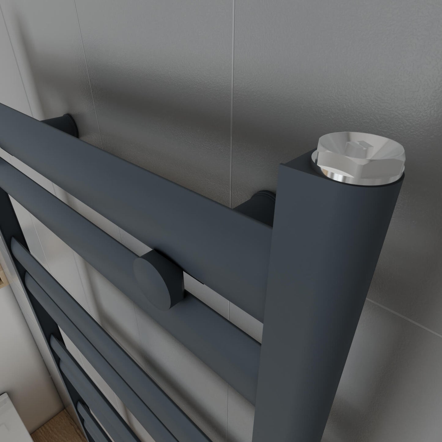 Carisa Soleil Alüminyum Havlupan Modern Tasarım Antrasit