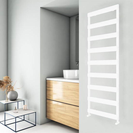 Carisa Alya Bath Alüminyum Havlupan 1010 x 0480 mm 7 Dilim Parlak Beyaz Standart Bağlantı Carisa Alya Bath Alüminyum Havlupan 1010 x 0480 mm 7 Dilim Parlak Beyaz Standart Bağlantı