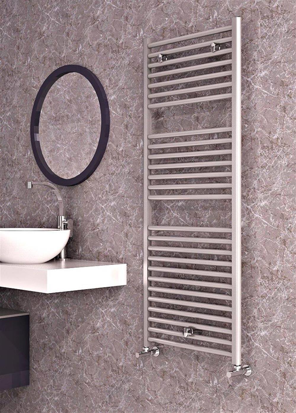 Carisa Bronx Alüminyum Havlupan 0500 x 0700 mm 13 Dilim Mat Eloksal Standart Bağlantı