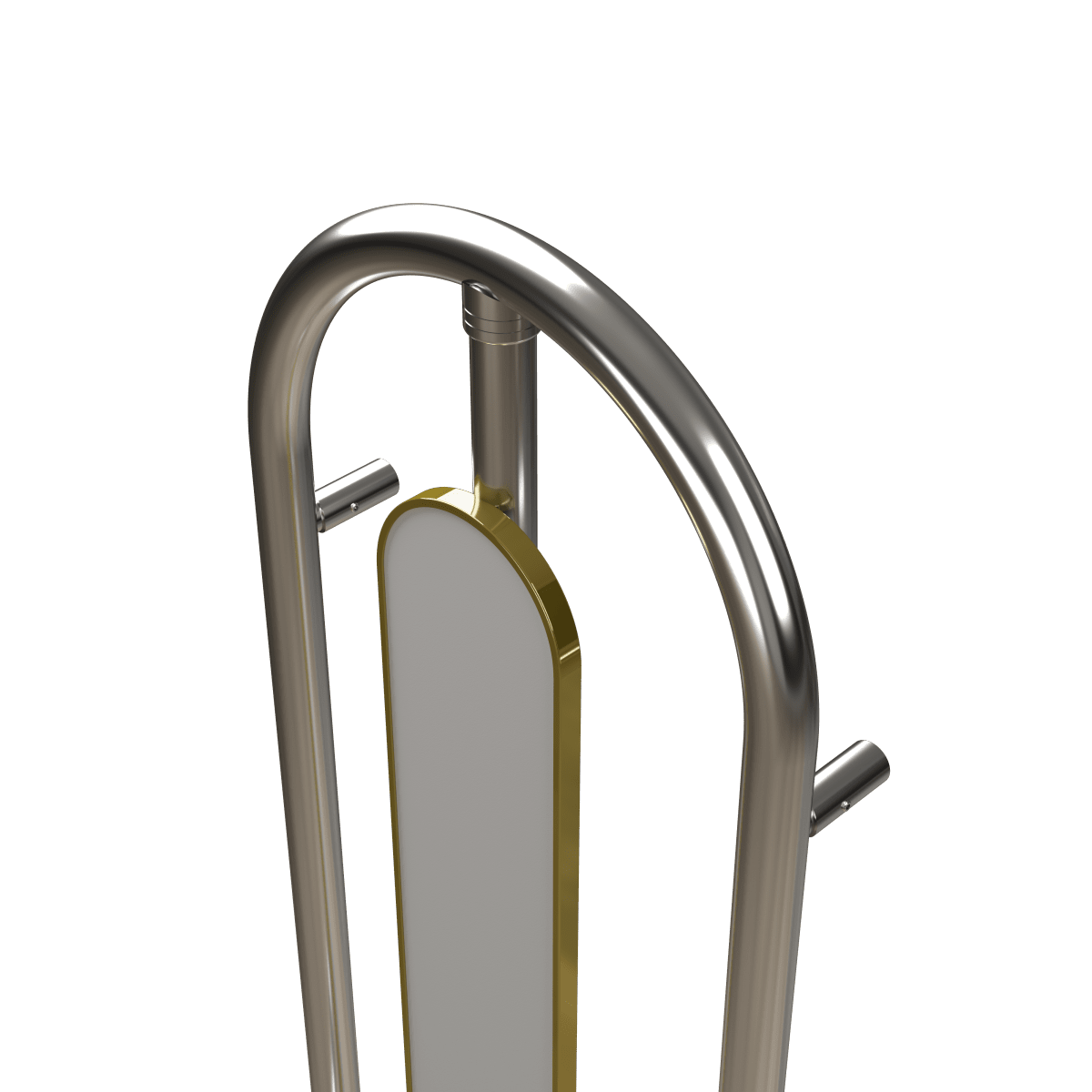 Carisa Aiden Paslanmaz Çelik Havlupan Modern Tasarım Ayna Polisaj - carisa