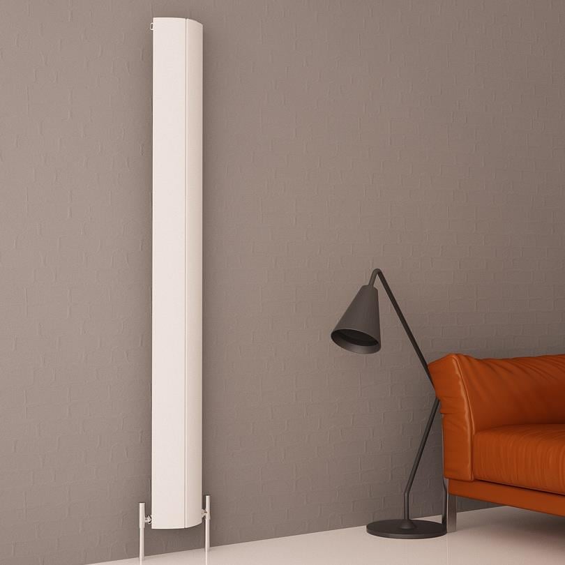 Carisa Nıxıe Xl Alüminyum Radyatör 1250 x 0205 mm 2 Dilim Beyaz Standart Bağlantı