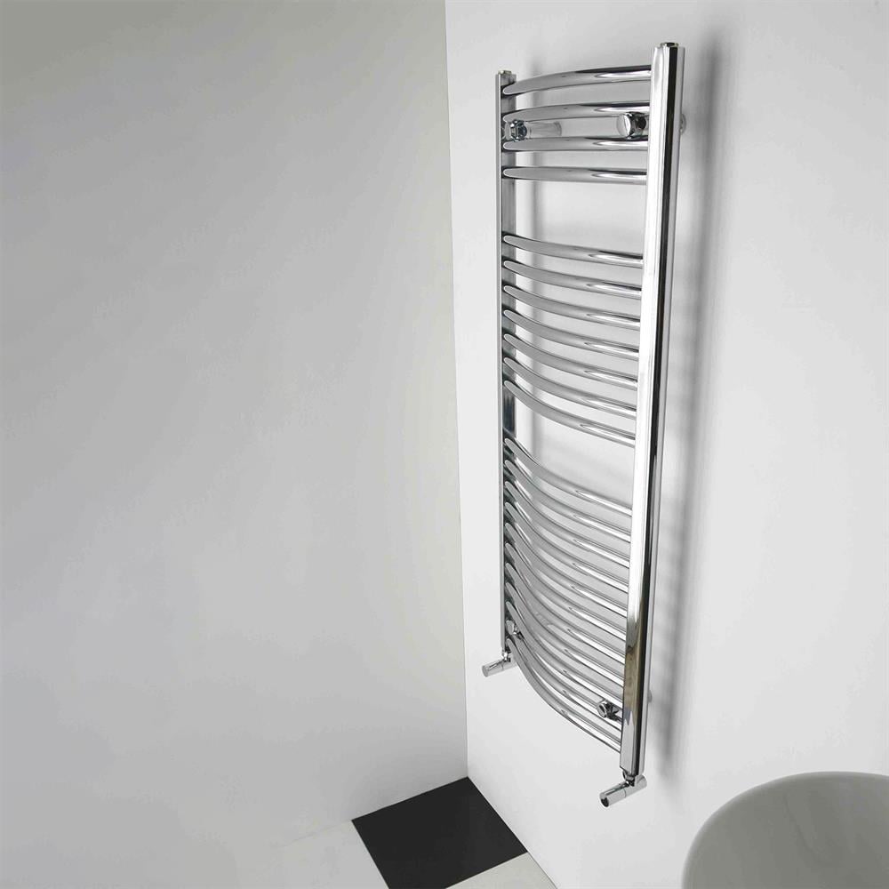 Carisa Pisa Çelik Havlupan 1200 x 0500 mm 18 Dilim Krom Standart Bağlantı