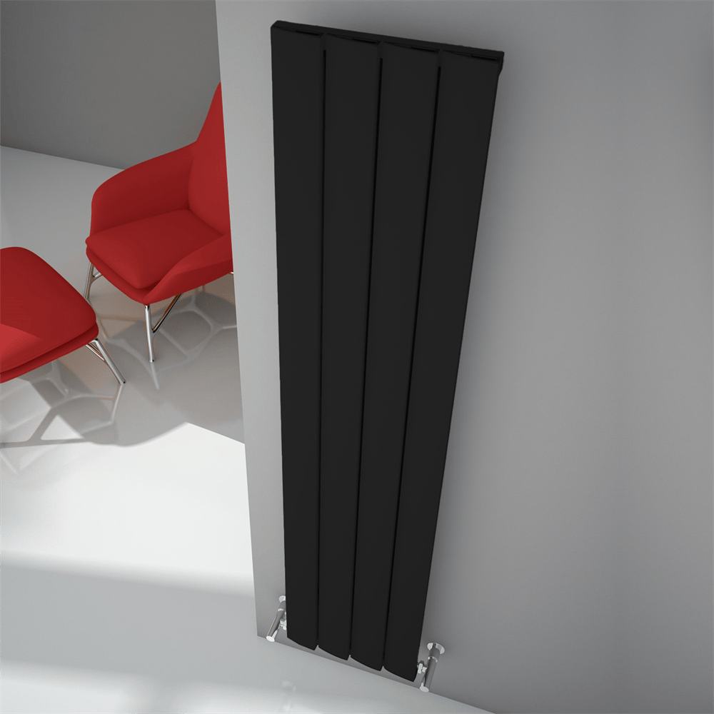 Carisa Step V Alüminyum Radyatör 1800 x 0400 mm 19 Dilim Siyah Standart Bağlantı
