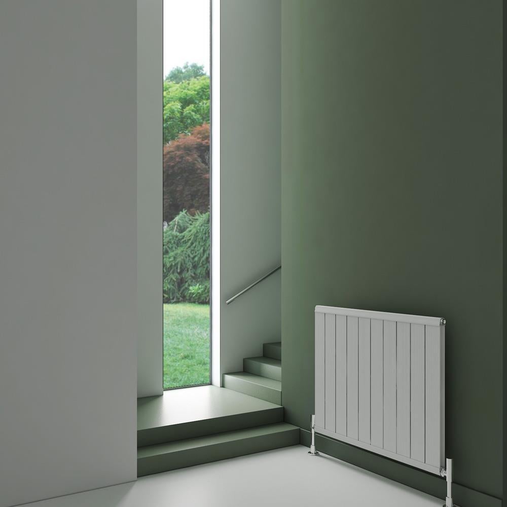 Carisa Elite Alüminyum Radyatör 0535 x 0445 mm 6 Dilim Kırık Beyaz HB Sağ Bağlantı