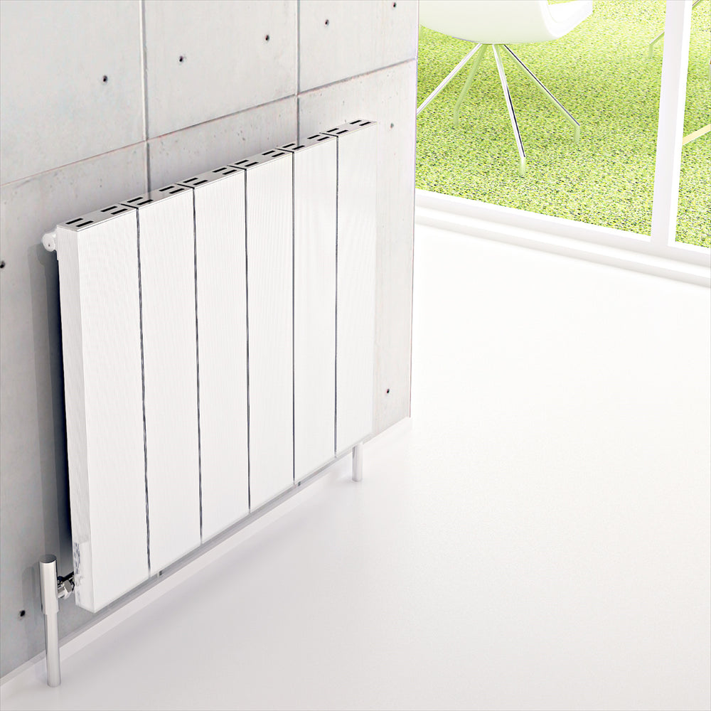 Carisa Elvino Alüminyum Radyatör 0600 x 0245 mm 2 Dilim Beyaz Standart Bağlantı