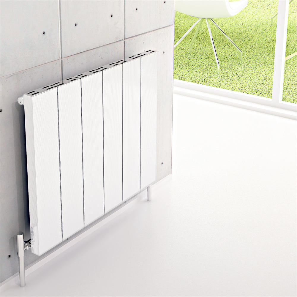 Carisa Elvino Alüminyum Radyatör 0960 x 0620 mm 5 Dilim Beyaz Standart Bağlantı