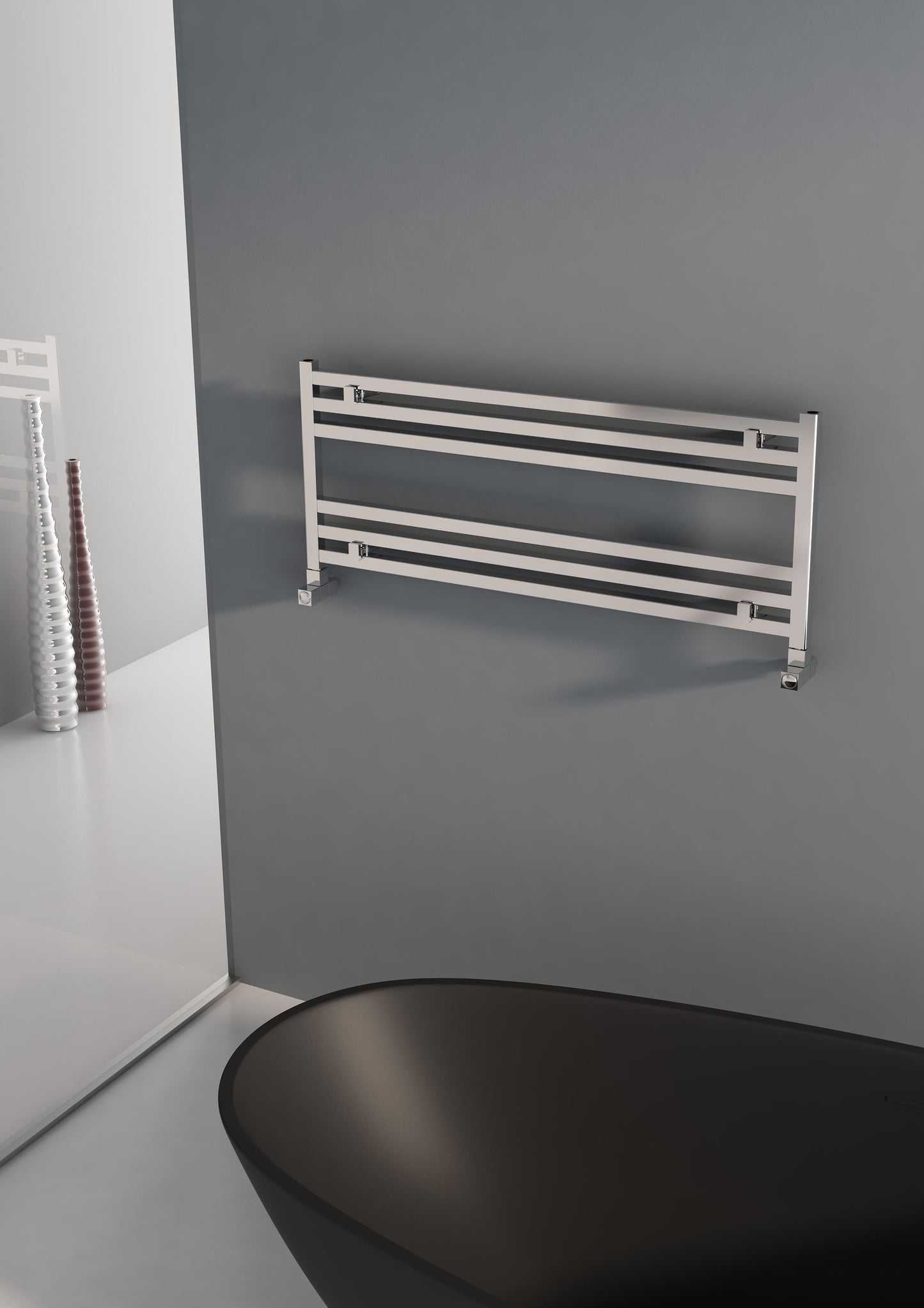 Carisa Fame H Alüminyum Havlupan Modern Tasarım Parlak Eloksal