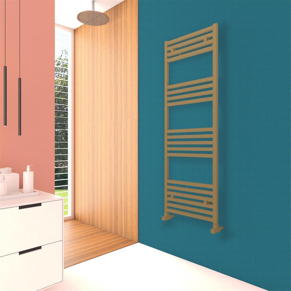 Carisa Fame Alüminyum Havlupan 0700 x 0500 mm 1 Dilim Metalik Gold Standart Bağlantı