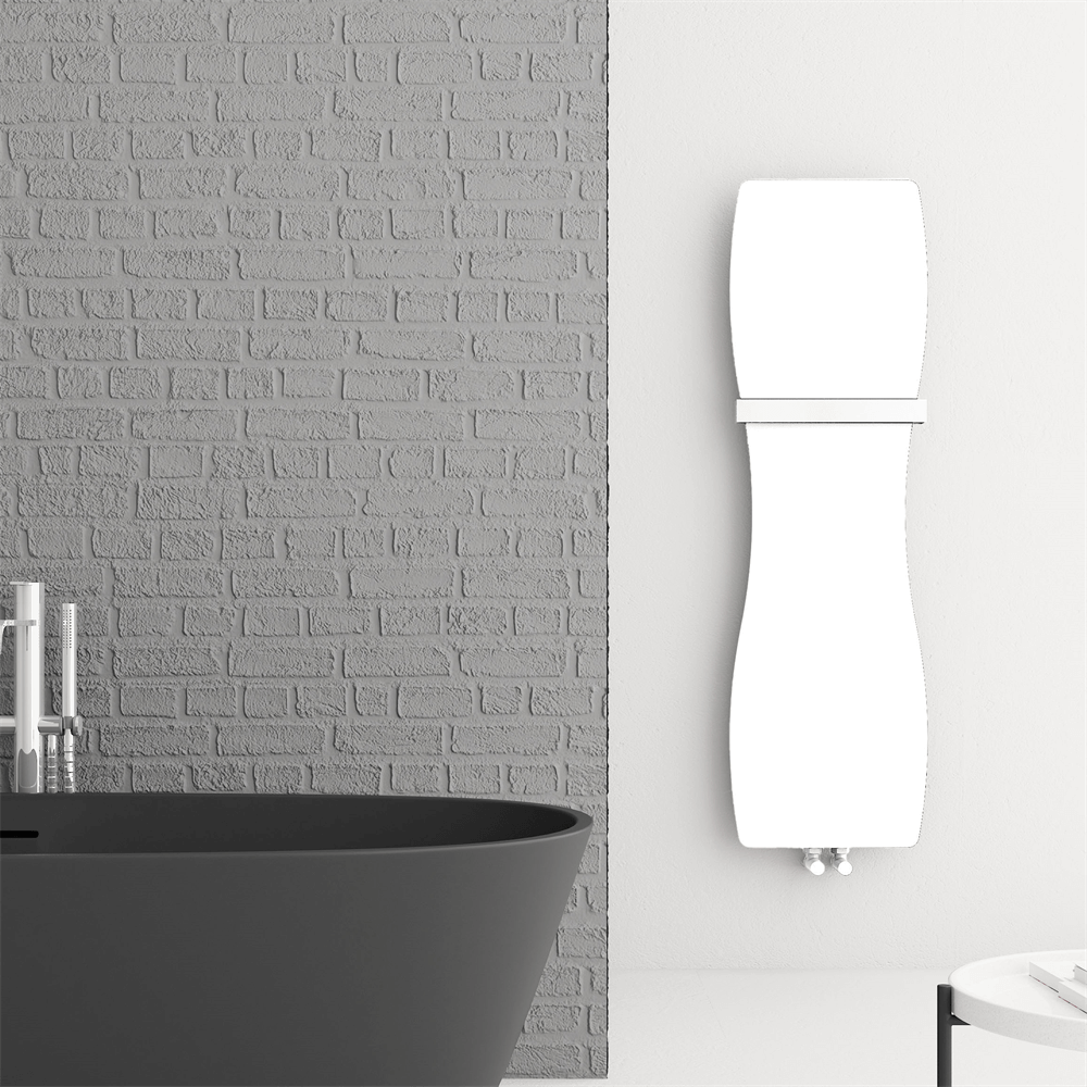 Carisa Hamlets İnce Tasarım Çelik Radyatör 1190 x 0353 mm Beyaz HB Orta Bağlantı