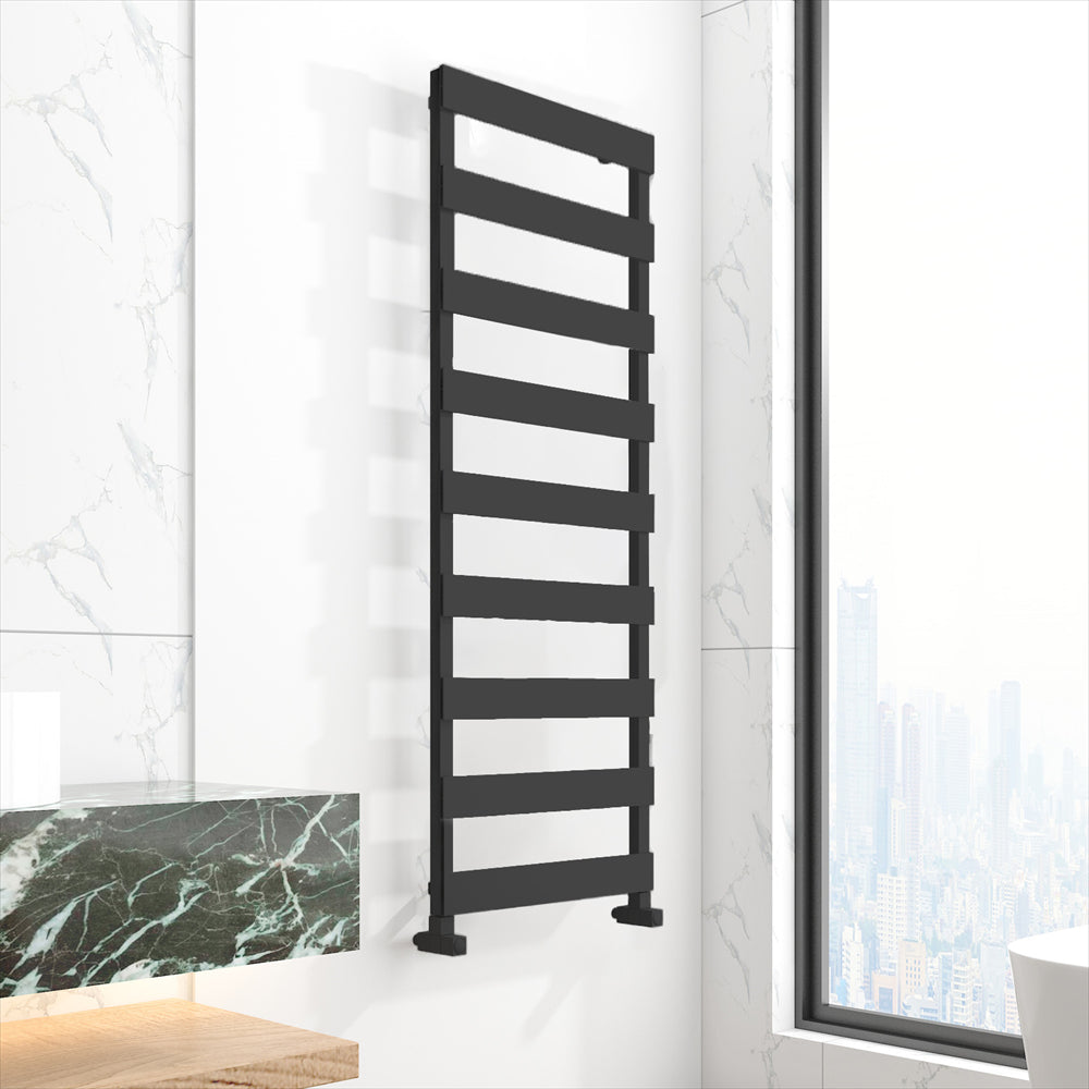 Carisa Ninova Bath Alüminyum Havlupan 0800 x 0500 mm 6 Dilim Koyu Gri Standart Bağlantı