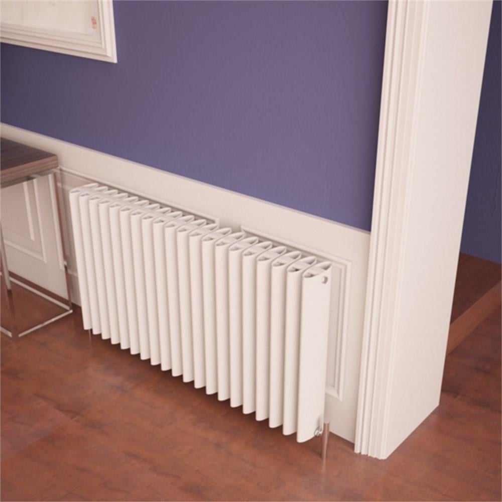 Carisa Oval Alüminyum Radyatör 0600 x 0595 mm 1 Dilim Beyaz Standart Bağlantı