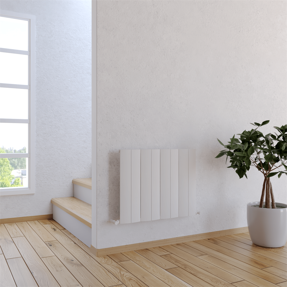 Carisa Play Alüminyum Radyatör 0590 x 0755 mm 8 Dilim Beyaz Standart Bağlantı