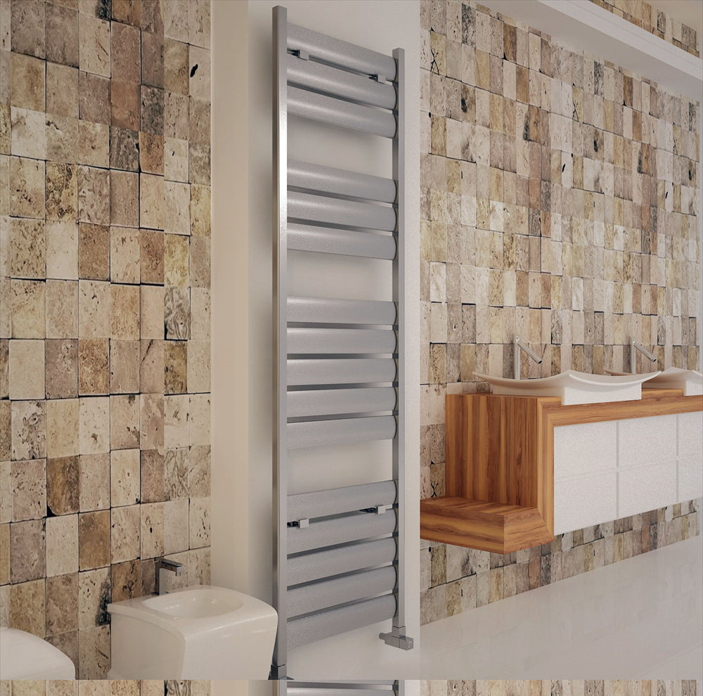 Carisa Soho Alüminyum Havlupan 1740 x 0500 mm 15 Dilim Seffaf Eloksal Standart Bağlantı