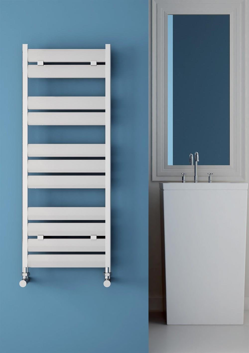 Carisa Soho Alüminyum Havlupan 0715 x 0425 mm 6 Dilim Kırık Beyaz Standart Bağlantı