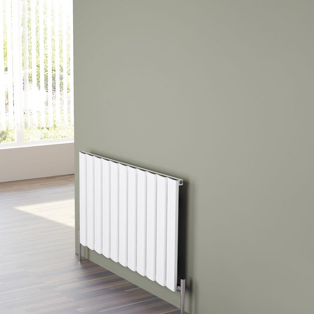 Carisa Step Alüminyum Radyatör 0600 x 0660 mm 7 Dilim Seffaf Eloksal Standart Bağlantı