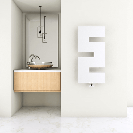 Carisa Stirling Dikey İnce Tasarım Çelik Radyatör Modern Tasarım Beyaz Carisa Stirling Dikey İnce Tasarım Çelik Radyatör Modern Tasarım Beyaz