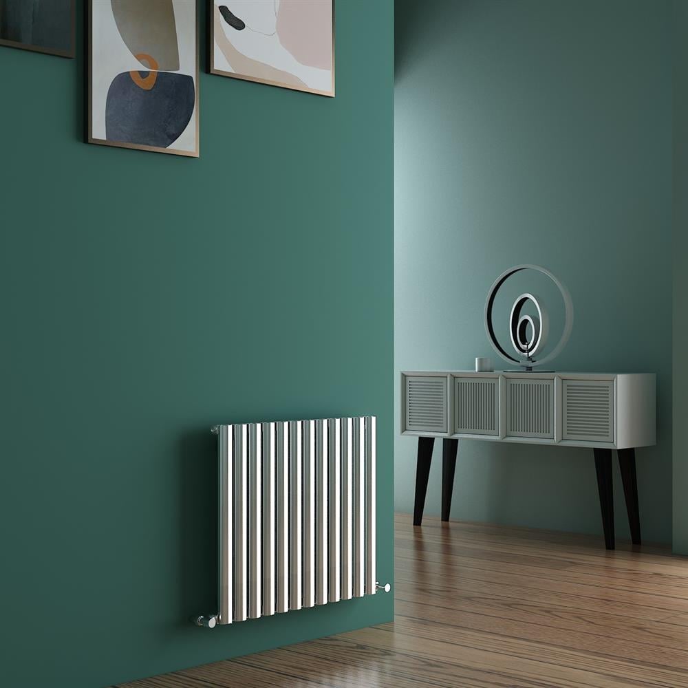 Carisa Tallis Alüminyum Radyatör 0600 x 0650 mm 11 Dilim Seffaf Eloksal Standart Bağlantı