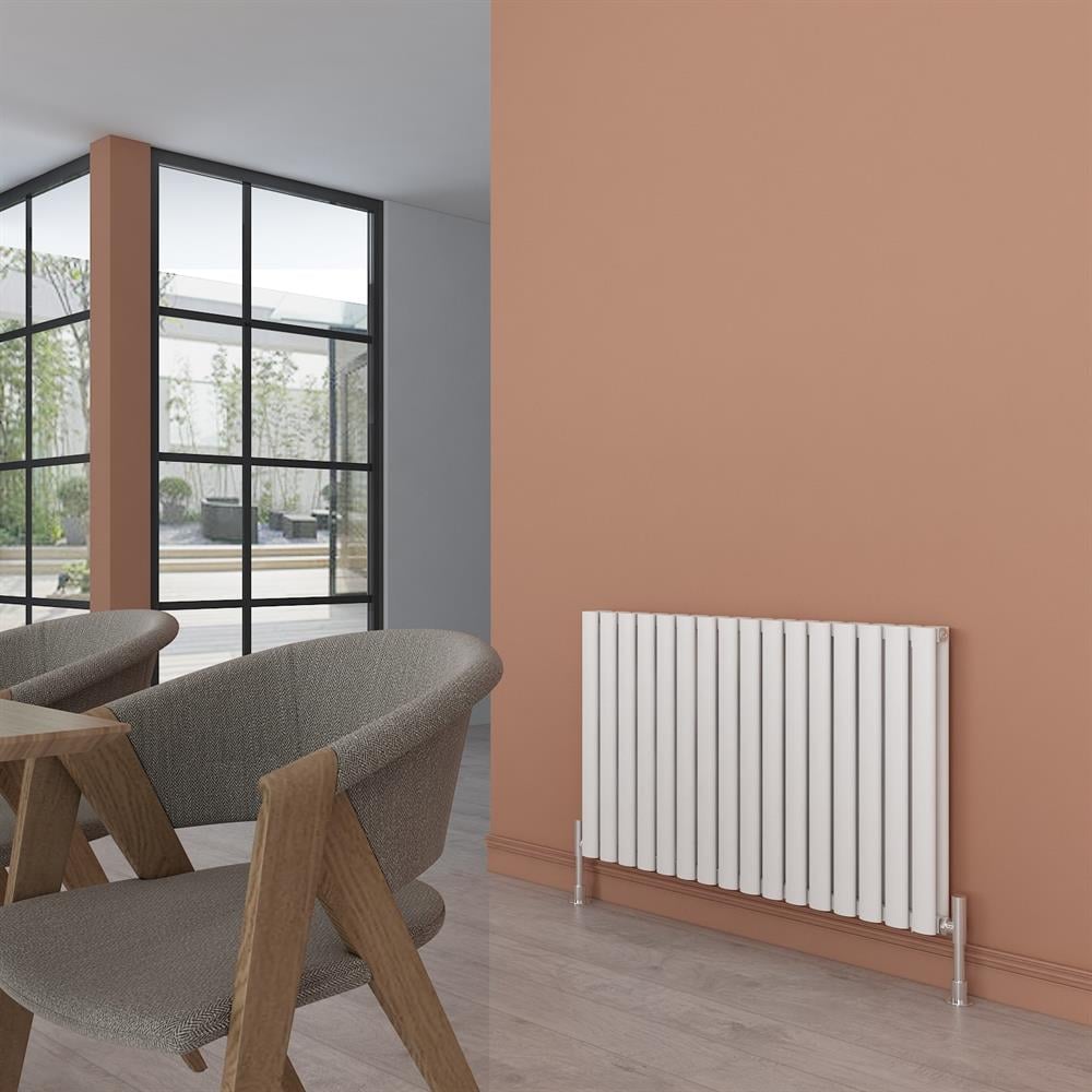 Carisa Tallis Double Alüminyum Radyatör 1000 x 0590 mm 1 Dilim Beyaz Standart Bağlantı