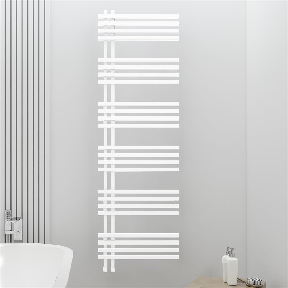 Carisa Terra Alüminyum Radyatör 0850 x 0500 mm 12 Dilim Parlak Beyaz HB Orta Bağlantı