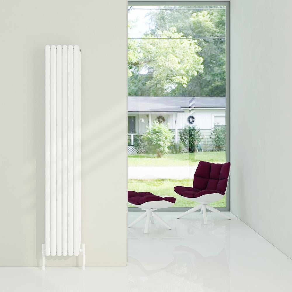 Carisa Tubo Alüminyum Radyatör 0600 x 0590 mm 12 Dilim Beyaz Standart Bağlantı