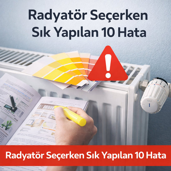 Radyatör Seçerken Sık Yapılan 10 Hata