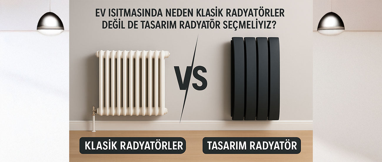 Neden Klasik Radyatörler Değil de Tasarım Radyatör Seçmeliyiz?