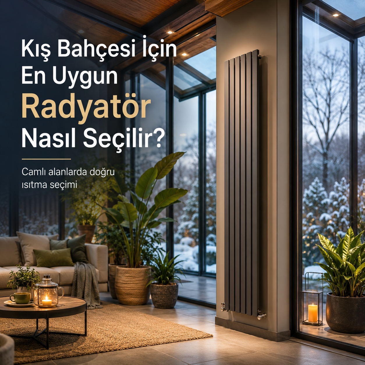 Kış Bahçesi İçin En Uygun Radyatör Nasıl Seçilir?