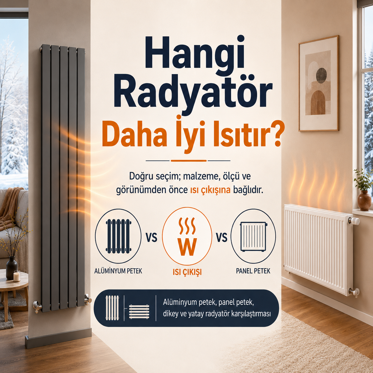 Hangi Radyatör Daha İyi Isıtır?