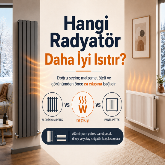Hangi Radyatör Daha İyi Isıtır?