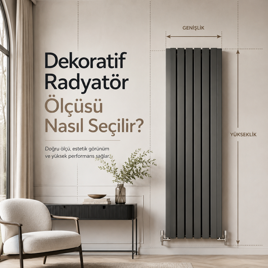Dekoratif Radyatör Ölçüsü Nasıl Seçilir?