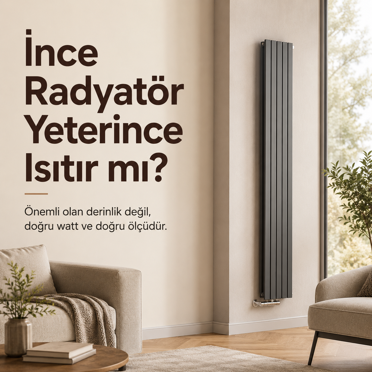 İnce Radyatör Yeterince Isıtır mı?
