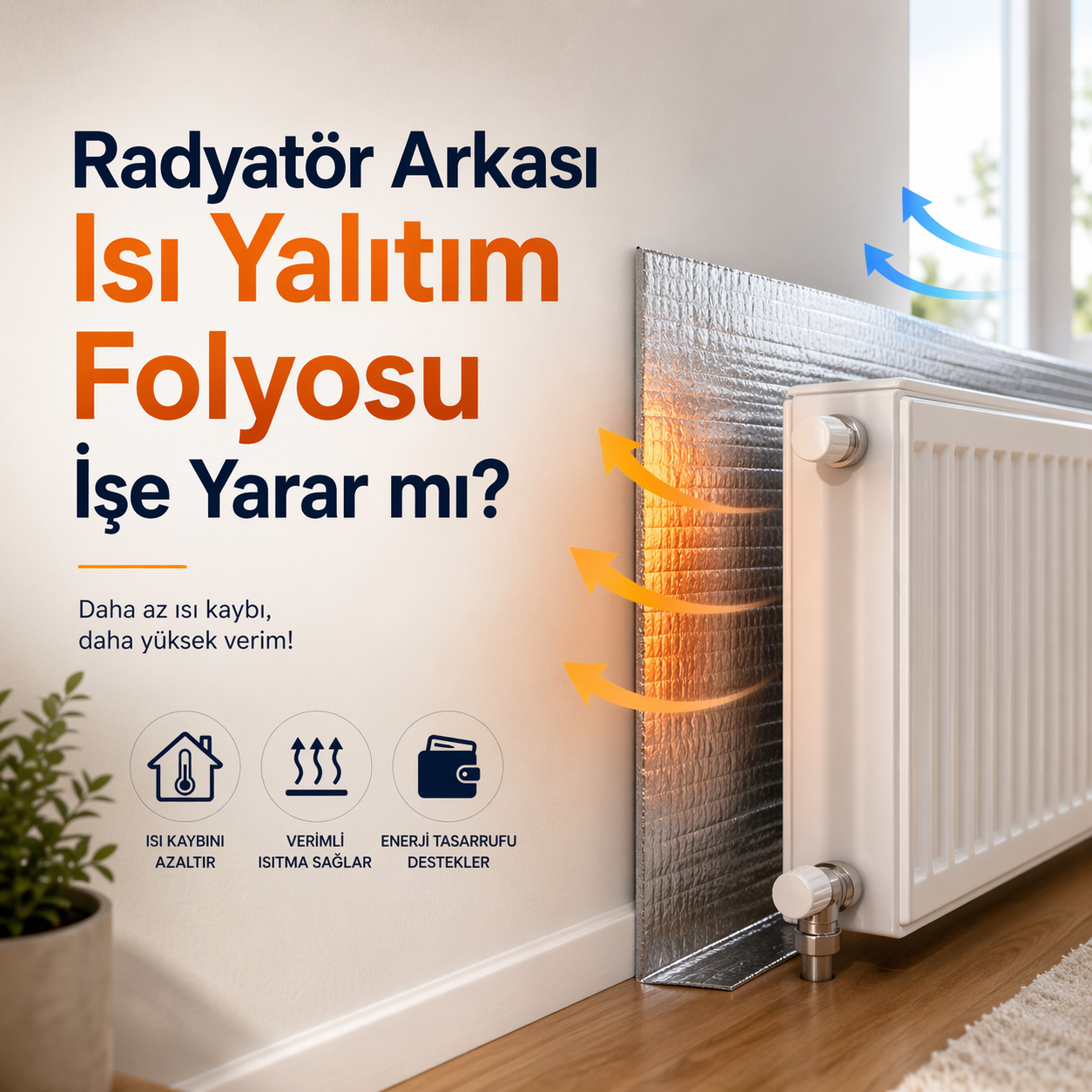 Radyatör Arkası Isı Yalıtım Folyosu İşe Yarar mı?