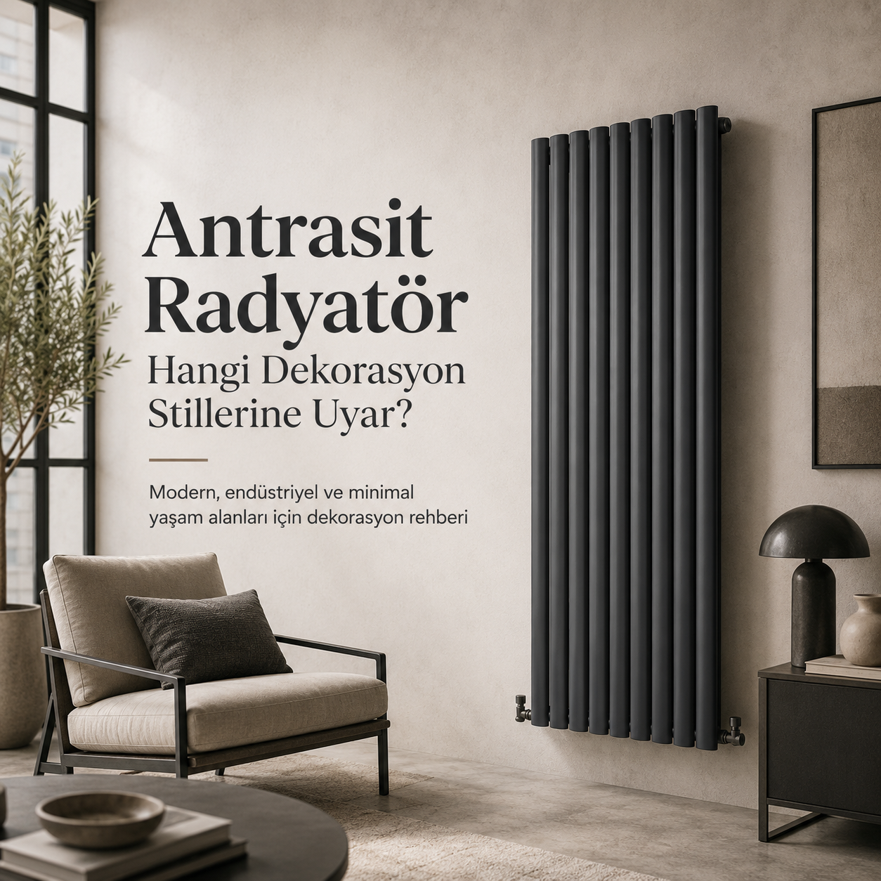 Antrasit Radyatör Hangi Dekorasyon Stillerine Uyar?
