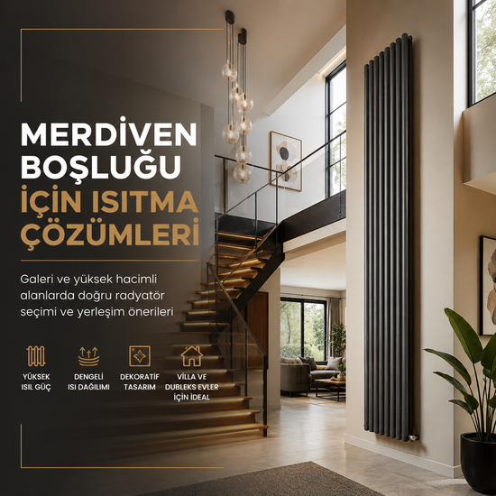 Merdiven Boşluğu ve Galeri Alanları İçin Isıtma Çözümleri