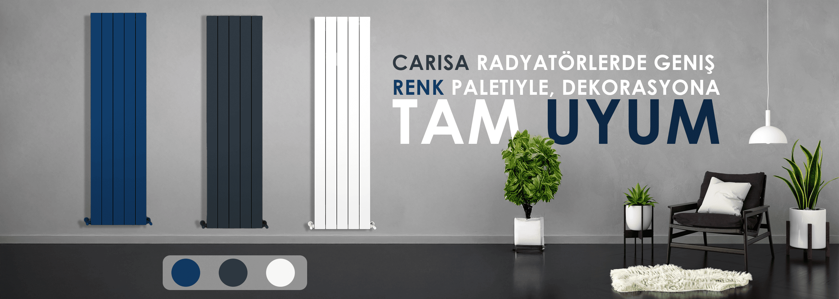 Renkli Radyatörler İle Daha Modern Evler Mümkün Mü? - carisa