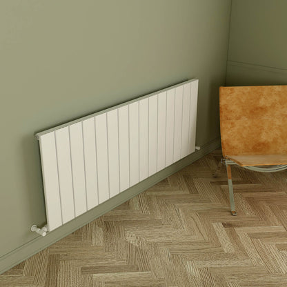 Carisa Angers Yatay Alüminyum Radyatör Modern Tasarım Beyaz