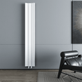 Carisa Burano Dikey Alüminyum Radyatör Modern Tasarım Beyaz