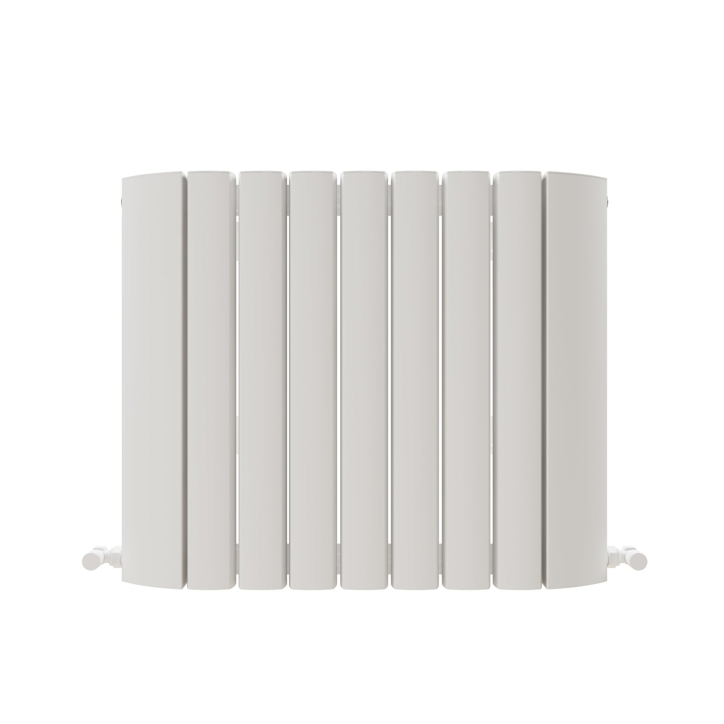 Carisa Gaia Yatay Alüminyum Radyatör Modern Tasarım Beyaz